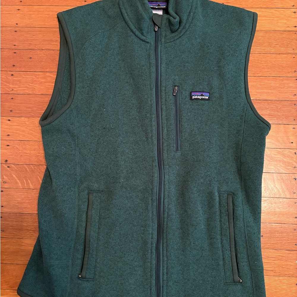 Patagonia Forest Green Zip Vest